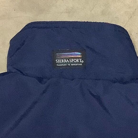 EUC Vintage Sierra Sport Reversible Vest Fleece Lined Full Zip - Picture 8 of 11